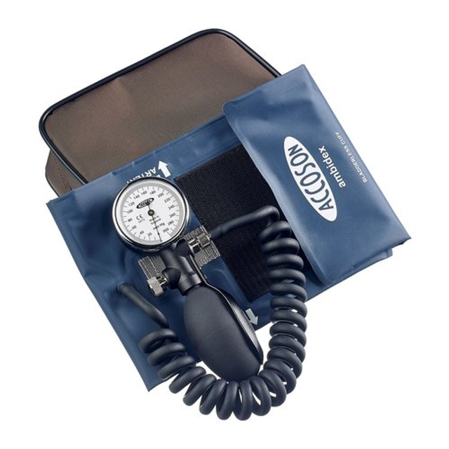 Accoson Duplex Aneroid Sphygmomanometer with Ambidex Cuff